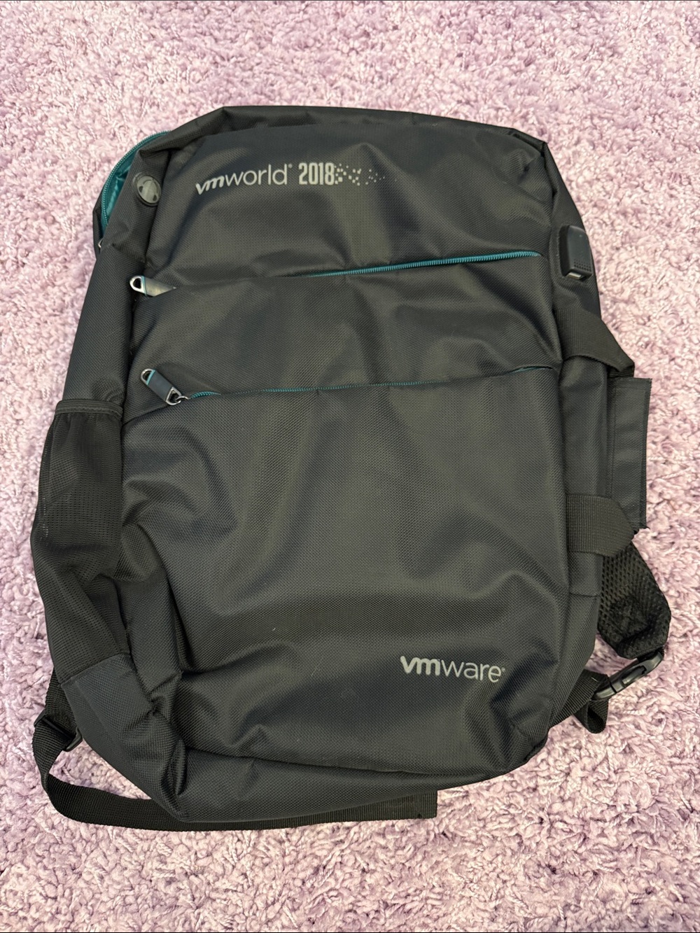 VMWare Backpack with Teal Accents VMworld 2018